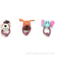 Cartoon interactive chewing squeaky plush dog toys